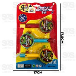SET INSTRUMENTO X3 18X17CM