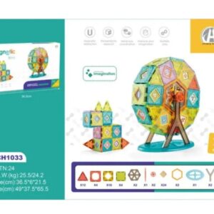 BLOQUES MAGNETICOS 70PCS 36X22CM