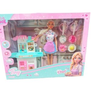 MUNECA TINY CHEF 42X33CM