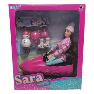 MUÑECA CON MOTO DE AGUA
