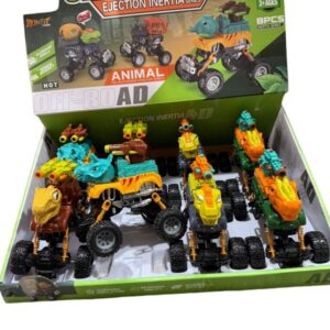 CAMION DINOSAURIO RESORTE 15X15CM