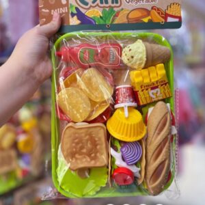 KIT FAST FOOD C/BANDEJA 35X21CM