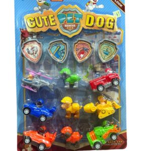 SET AUTO PAWPATRO 13PCS 47X32CM