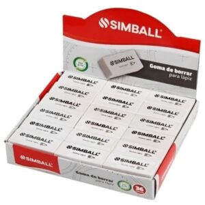 GOMA BORRAR BLANCA SIMBALL X36