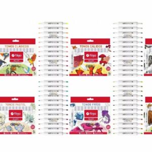 MARCADOR ART X12 2 PUNTA