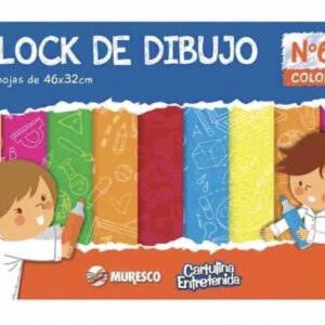 BLOCK DIBUJO N6 COLOR 24HOJA