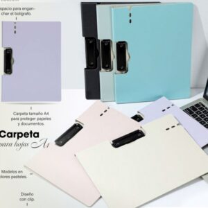 CARPETA C/CHIP A4