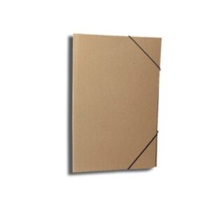 CARPETA N6 3 SOLAPA MARRON