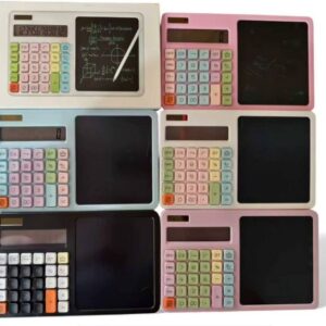 CALC SOLAR C/PIZARRA 28X19CM