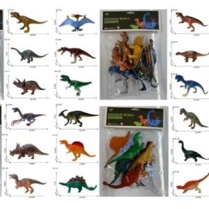 DINOSAURIO GOMA X6