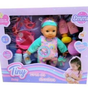 BEBOTE TINY EMMA C/12 ACC Y SONIDO 36X44CM
