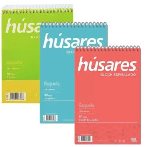 BLOCK HUSARE ESQ 135X200MM 80HOJAS