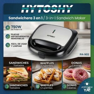 SANDWICHERA HYTOSHY 3 EN 1