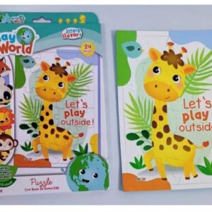 ROMPEC JIRAFA GOMA EVA 24PCS 36X23CM