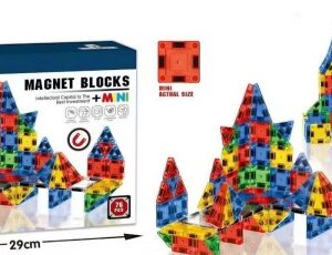 BLOQUES MAGNETICO 76PCS 29X23CM