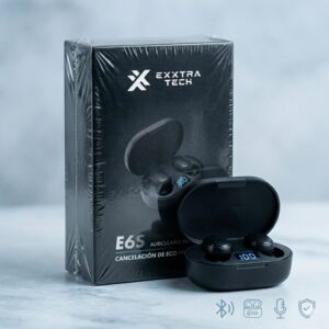 AURICULAR E6S CON VISOR DE BATERIA