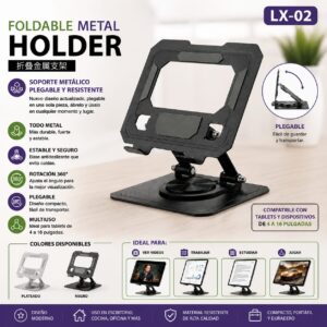 SOPORTE DE ESCRITORIO P/ TABLET HA-8048