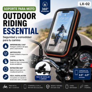 SOPORTE PARA MOTO DE ESTUCHE LX-02