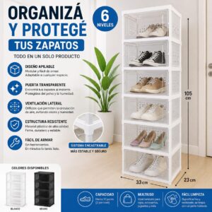 ZAPATERO DE 6 NIVELES PLEGABLE