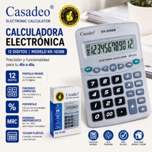 CALCULADORA CASADEO KK-1038B