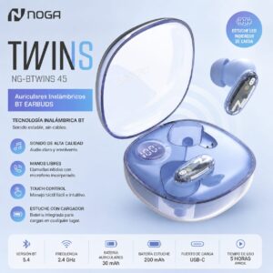 AURICULAR NOGA BT NG-BTWINS 45