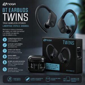 AURICULAR NOGA BT NG-BTWINS 12