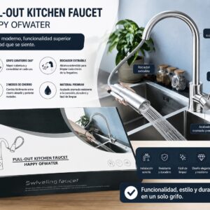 GRIFERIA COCINA EXTRAIBLE HAPPY OFWATER