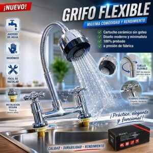GRIFERIA MESADA FLEXIBLE