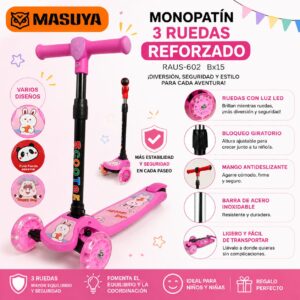 MONOPATIN INFANTIL MASUYA RAUS-602