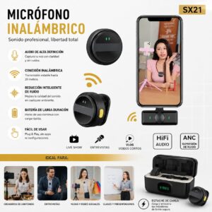 MICROFONO CORBATERO TIPO C SX21