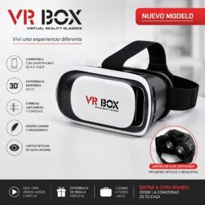 LENTES VR BOX REALIDAD VIRTUAL