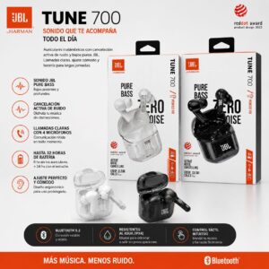 AURICULAR JBL BLUETOOTH TUNE 700