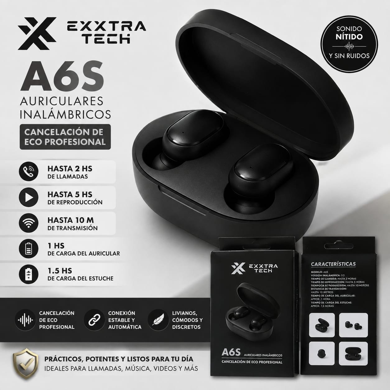 AURICULAR A6S EXXTRA TECH