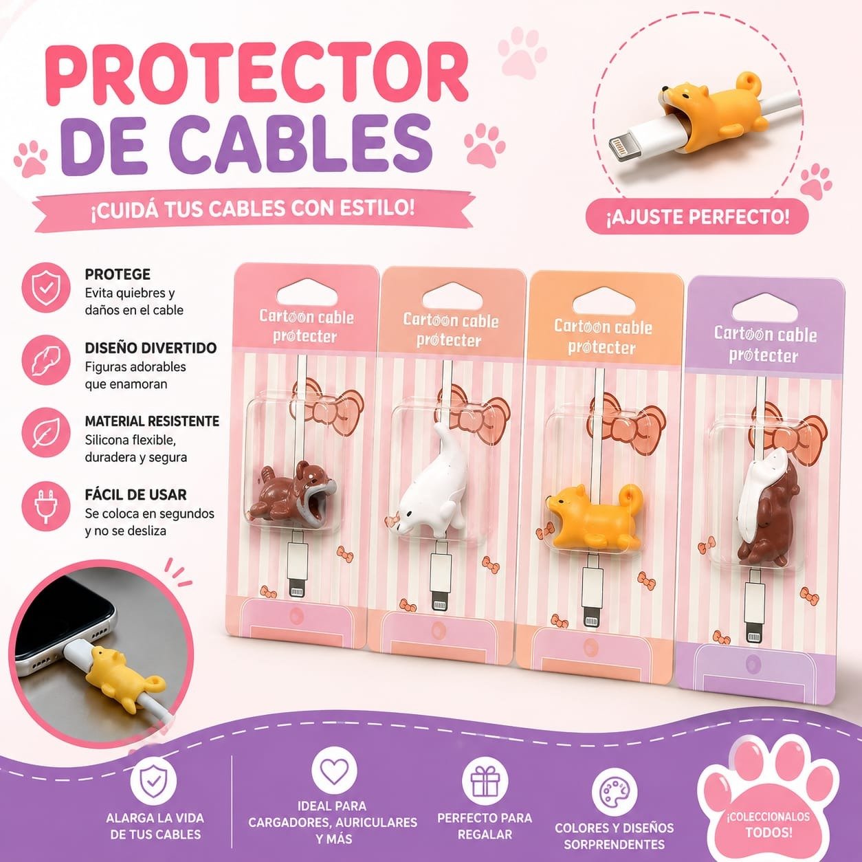 COMECABLE VARIOS DISEÑOS