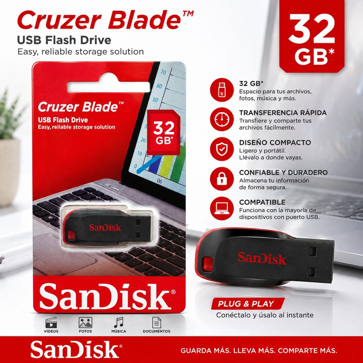 PENDRIVE SANDISK 32GB