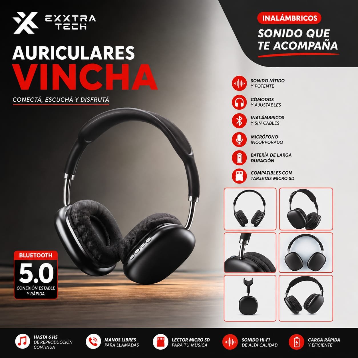 AURICULAR VINCHA P9 XX0037