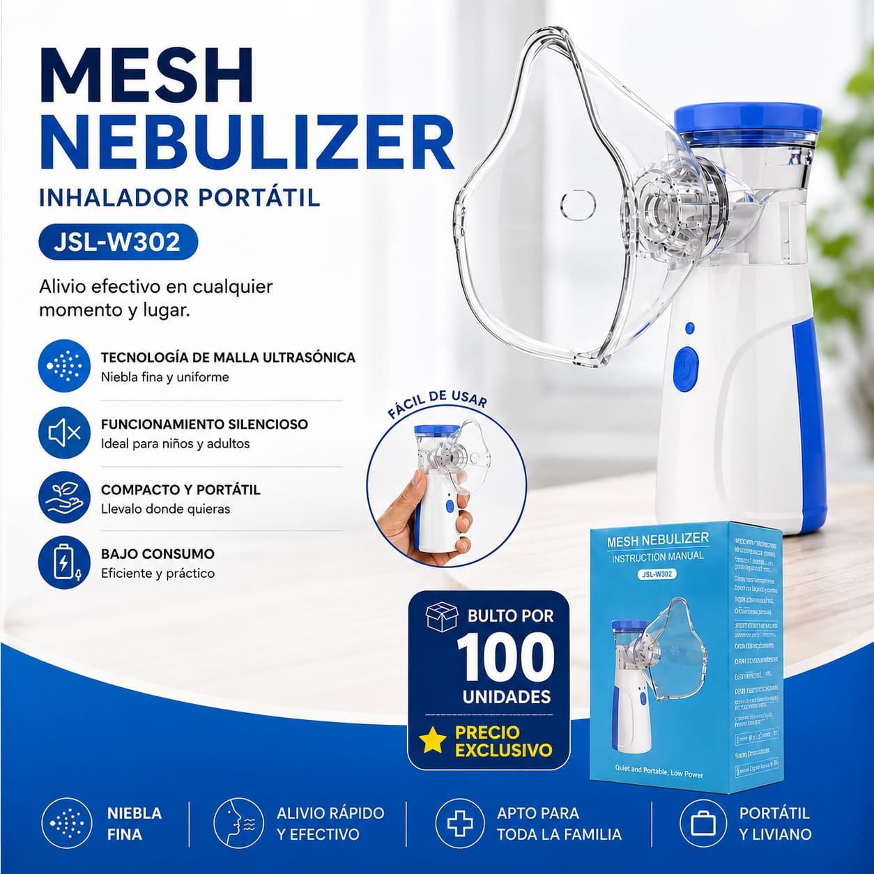 NEBULIZADOR PORTÁTIL