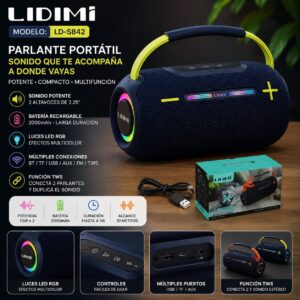 PARLANTE LIDIMI LD-S842