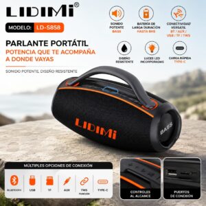 PARLANTE LIDIMI LD-S858