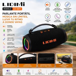 PARLANTE LIDIMI LD-S671