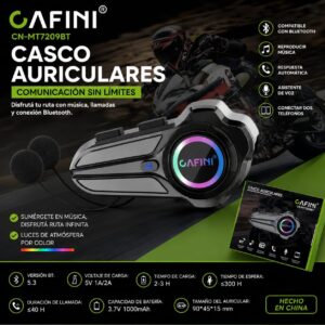 INTERCOMUNICADOR DE CASCO CN-MT7209BT