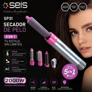 SECADOR MODELADOR 5 EN 1 SEIS SP31