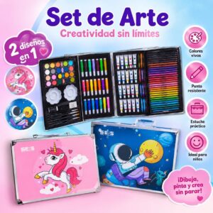 SET DE ARTE INFANTIL 145 PIEZAS AV48064