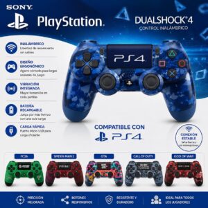 JOYSTICK PS4 DISEÑOS VARIADOS