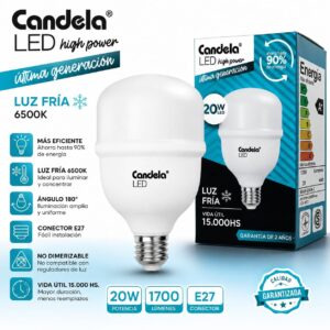 FOCO LED 20W CANDELA