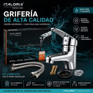 GRIFERIA MONOCOMANDO BAÑO CA-2701