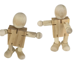 ROBOT MADERA NATURAL 2007505089552
