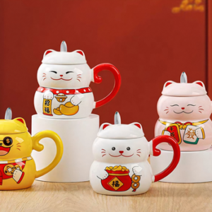 TAZA CERAMICA GATO FORTUNA