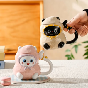 TAZA CERAMICA CUTE CATS