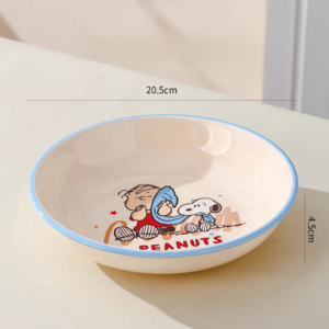 PLATO CERAMICA 8" PERRITO AZUL